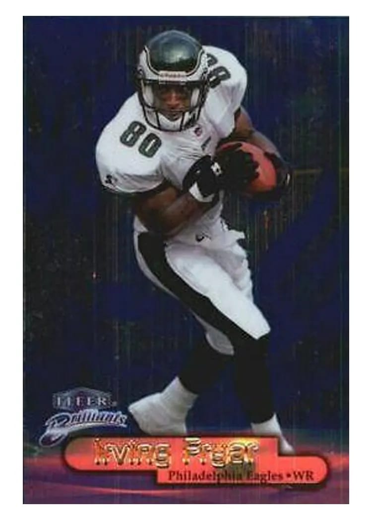 1998 Fleer Brilliants Irving Fryar #89 card