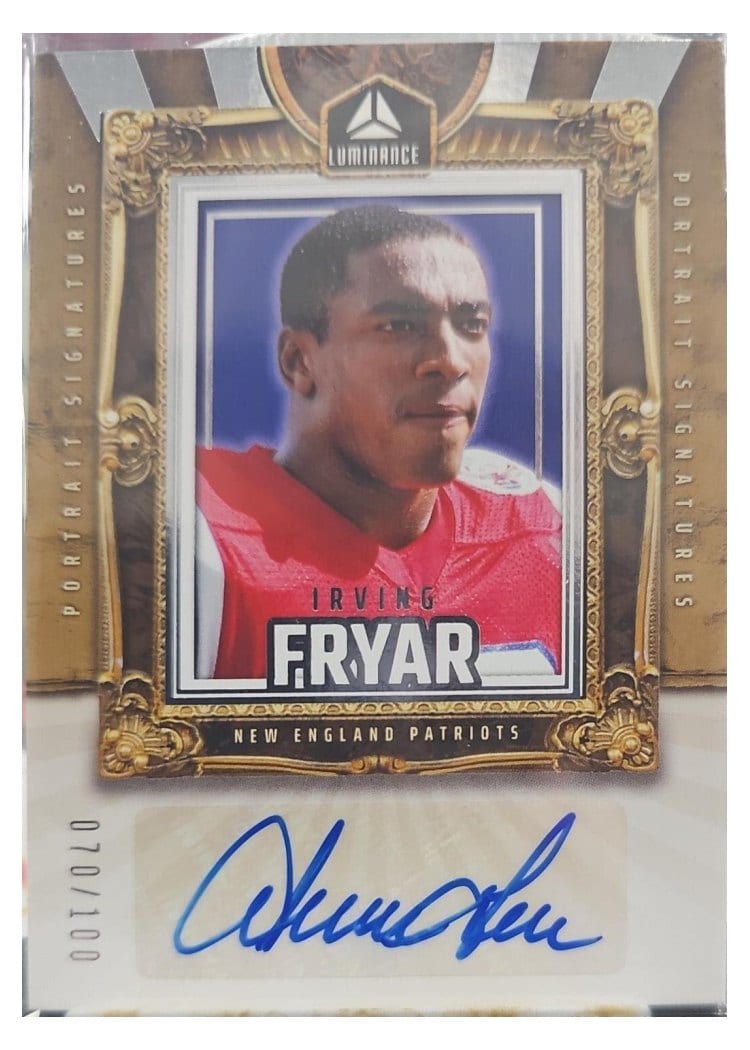 2024 Panini Luminance Portrait Signatures Irving Fryar #PS-IFR card
