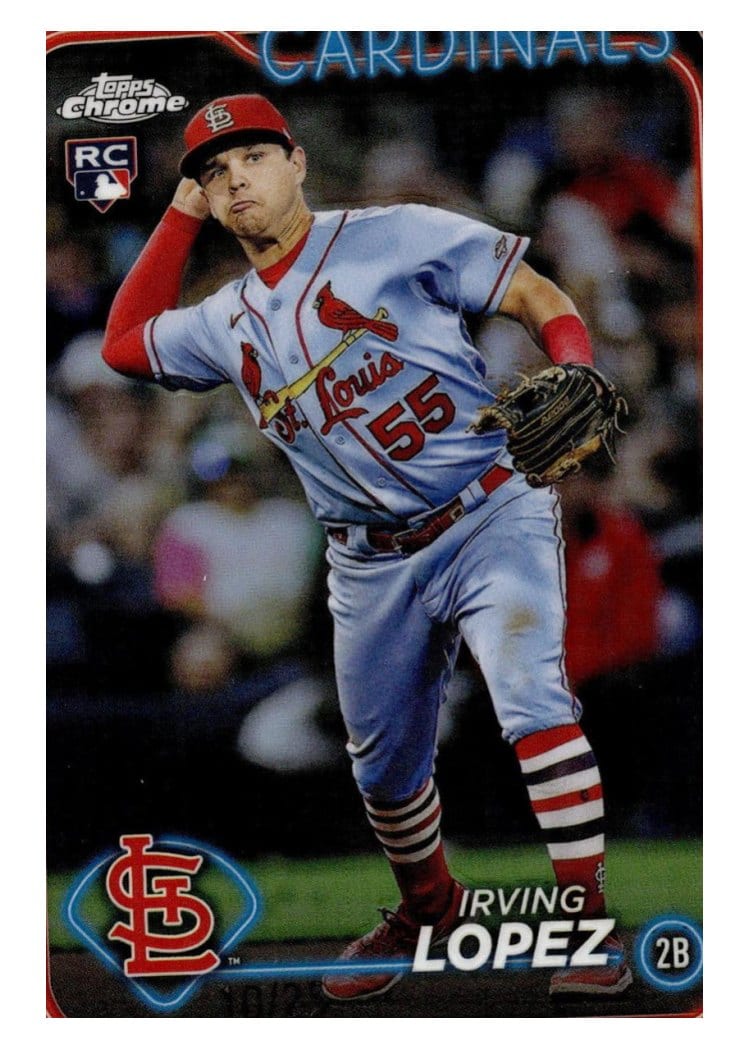 2024 Topps Chrome Base Set Irving Lopez #95 card