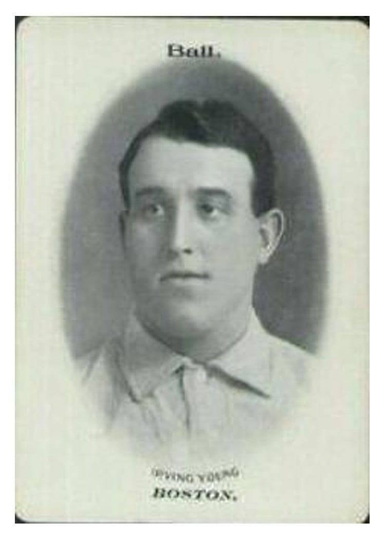 1906 Fan Craze NL Irving Young card
