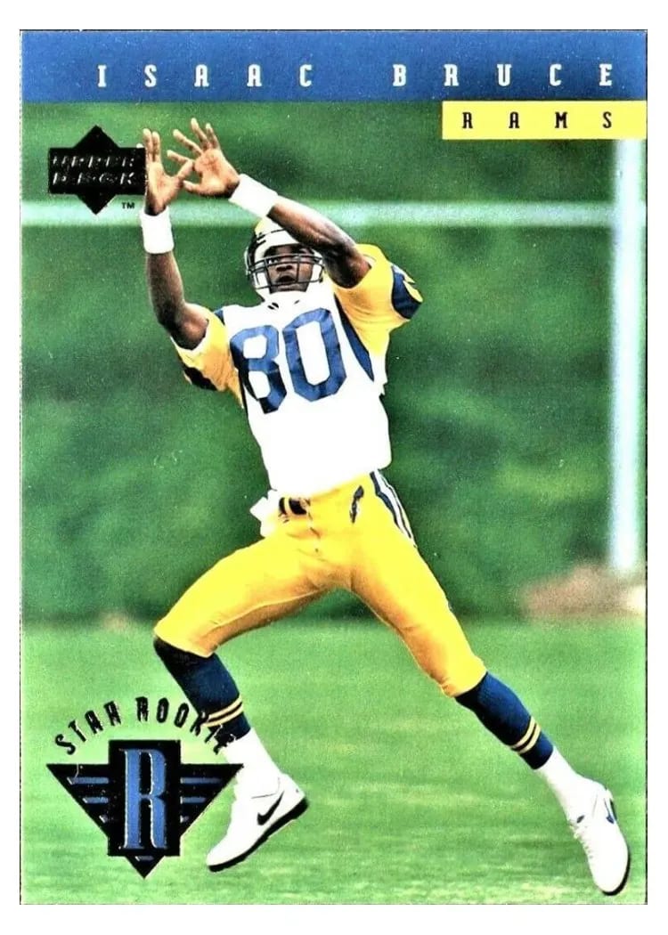 1994 Upper Deck Isaac Bruce #22 card