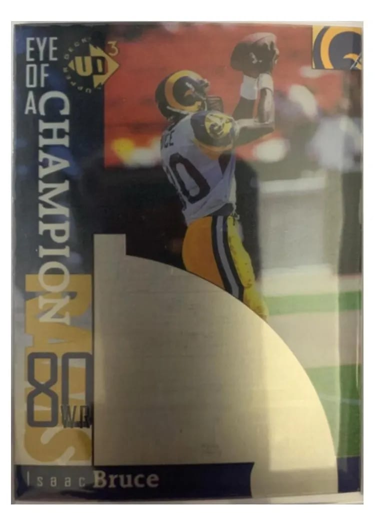1997 Upper Deck UD3 Isaac Bruce #41 card
