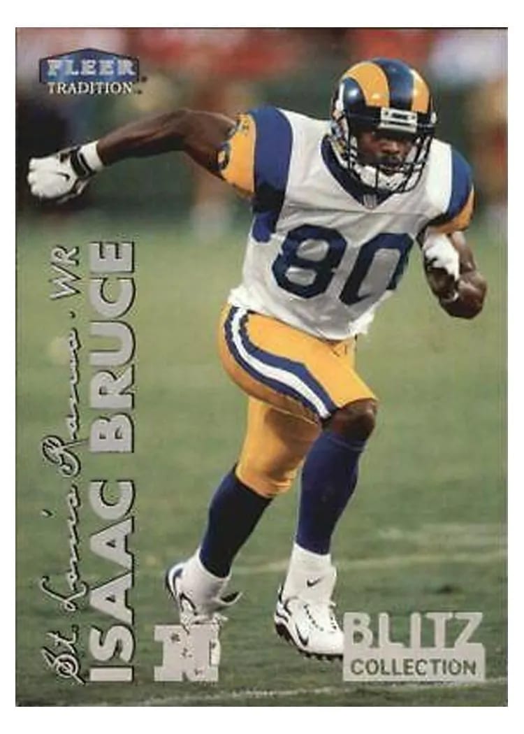 1999 Fleer Isaac Bruce #65 card