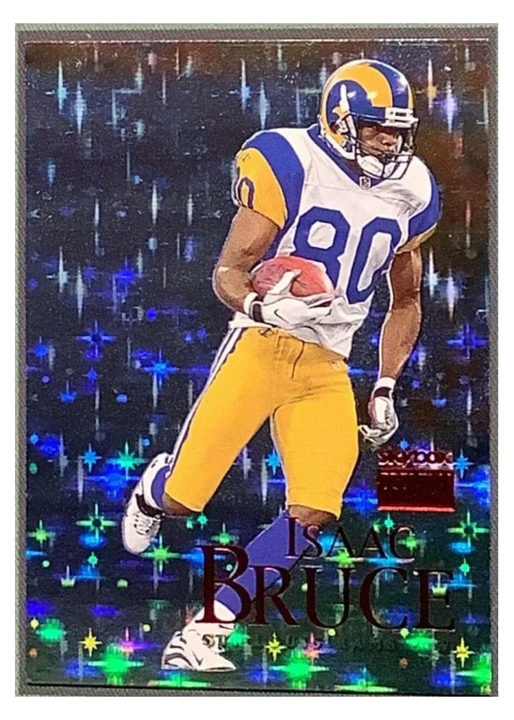 1999 Skybox Premium Isaac Bruce #13 card