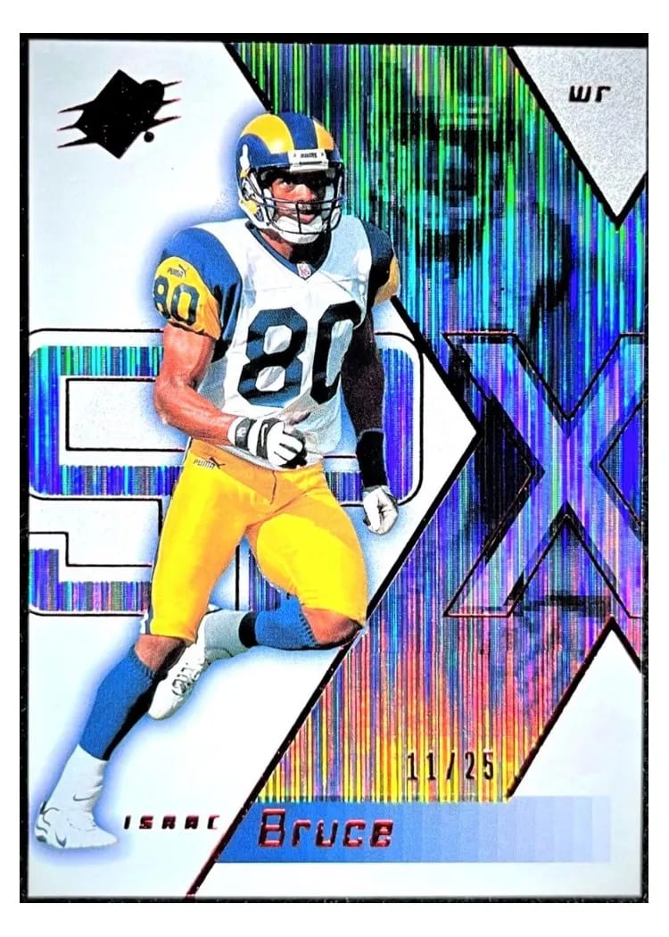 2000 Spx Isaac Bruce Spectrum #72 card