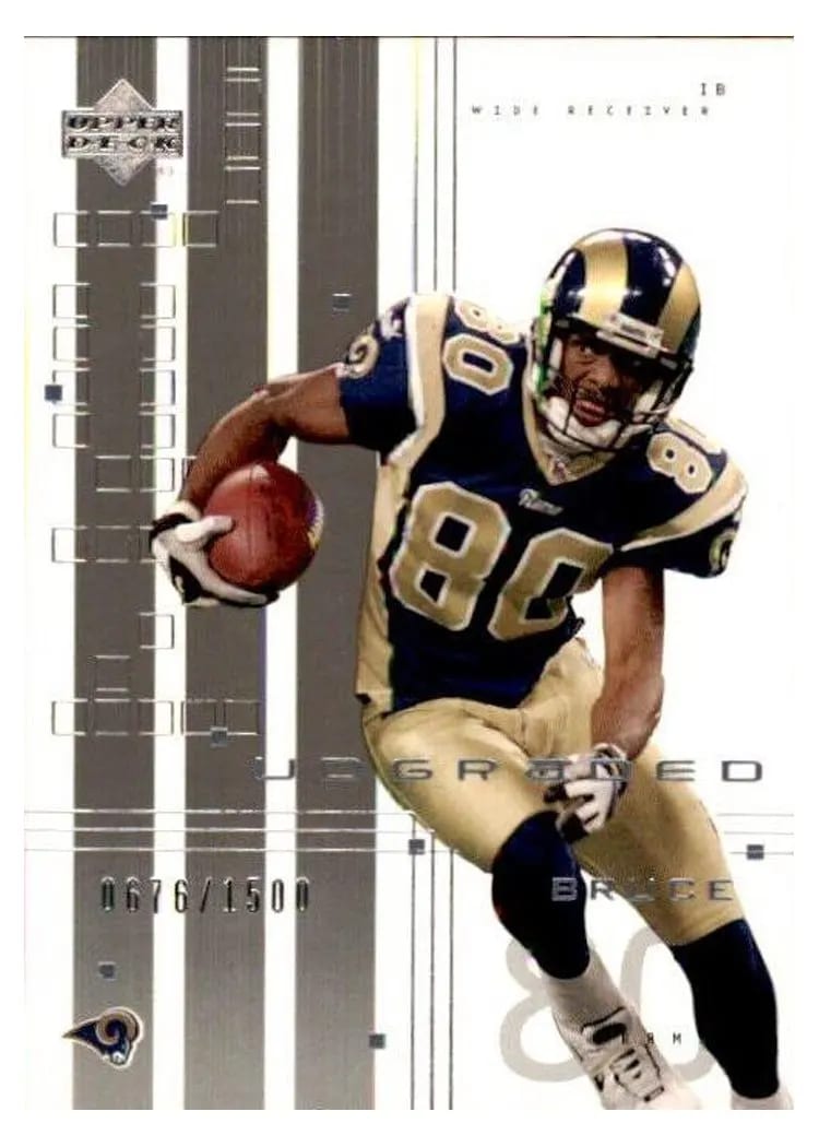 2000 Upper Deck Graded Isaac Bruce #69 card