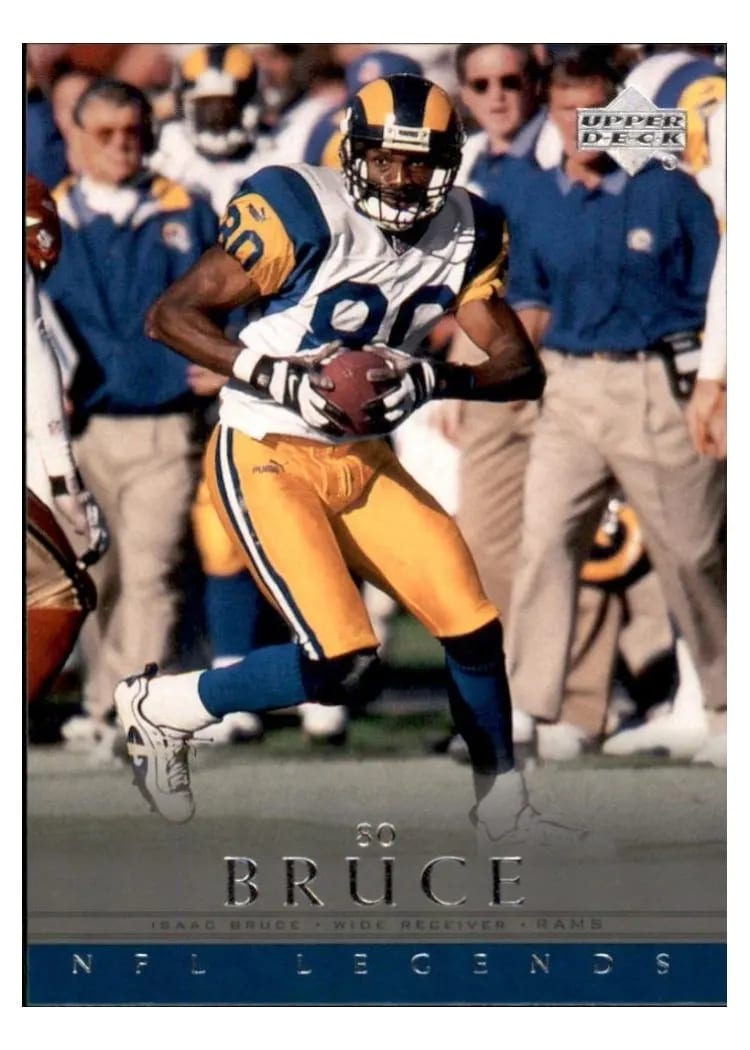 2000 Upper Deck Legends Isaac Bruce #79 card