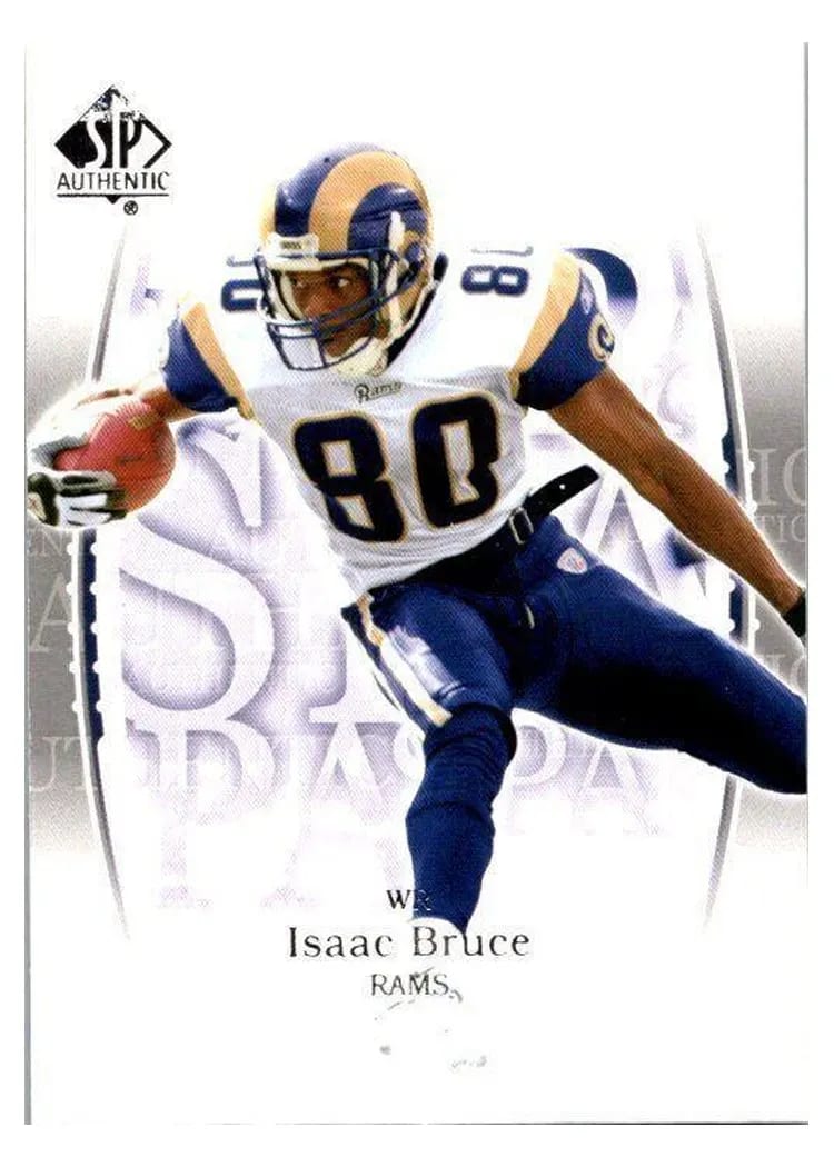 2003 SP Authentic Isaac Bruce #72 card