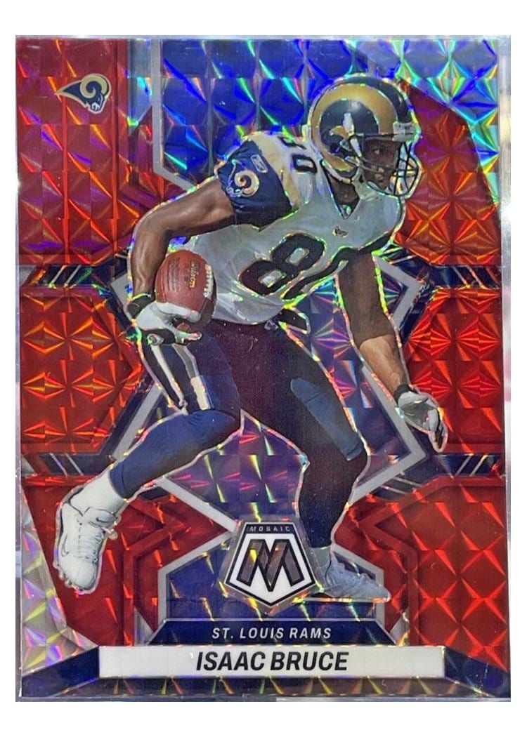 2022 Panini Mosaic Base Set Isaac Bruce #242 card