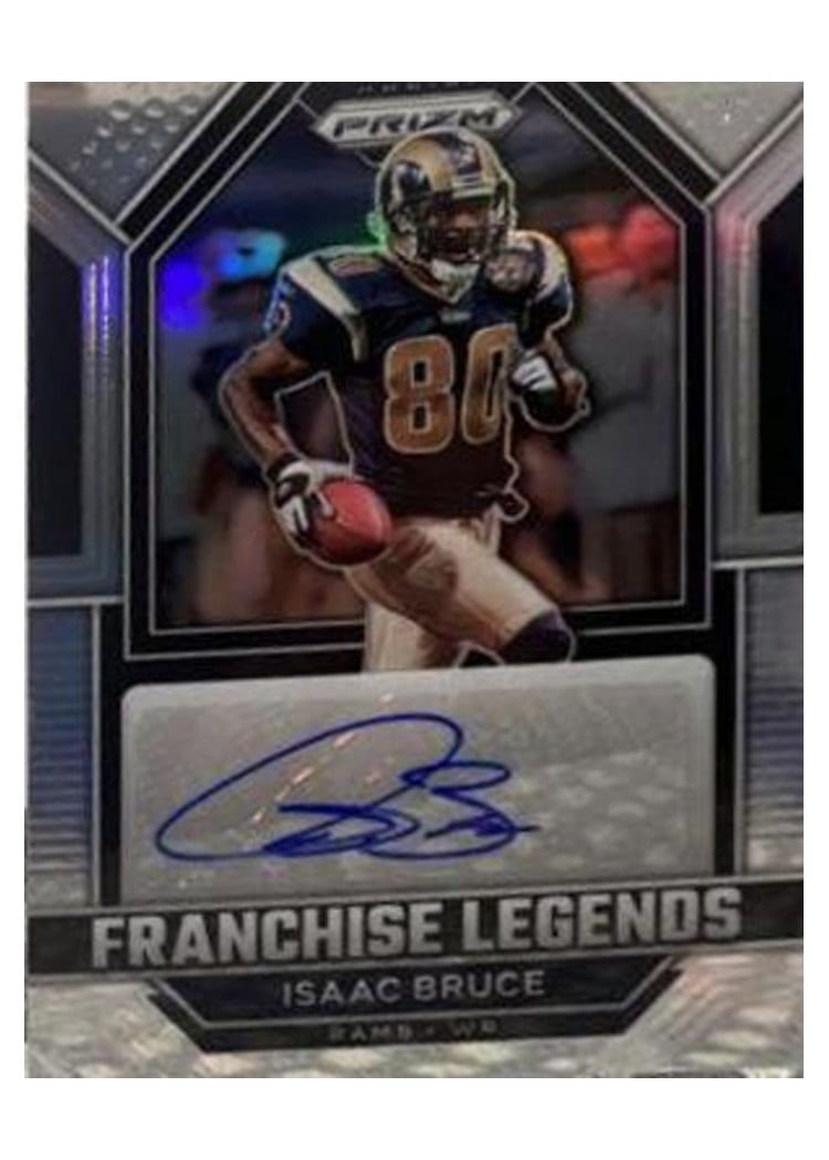 2022 Panini Prizm Base Set Isaac Bruce #168 card