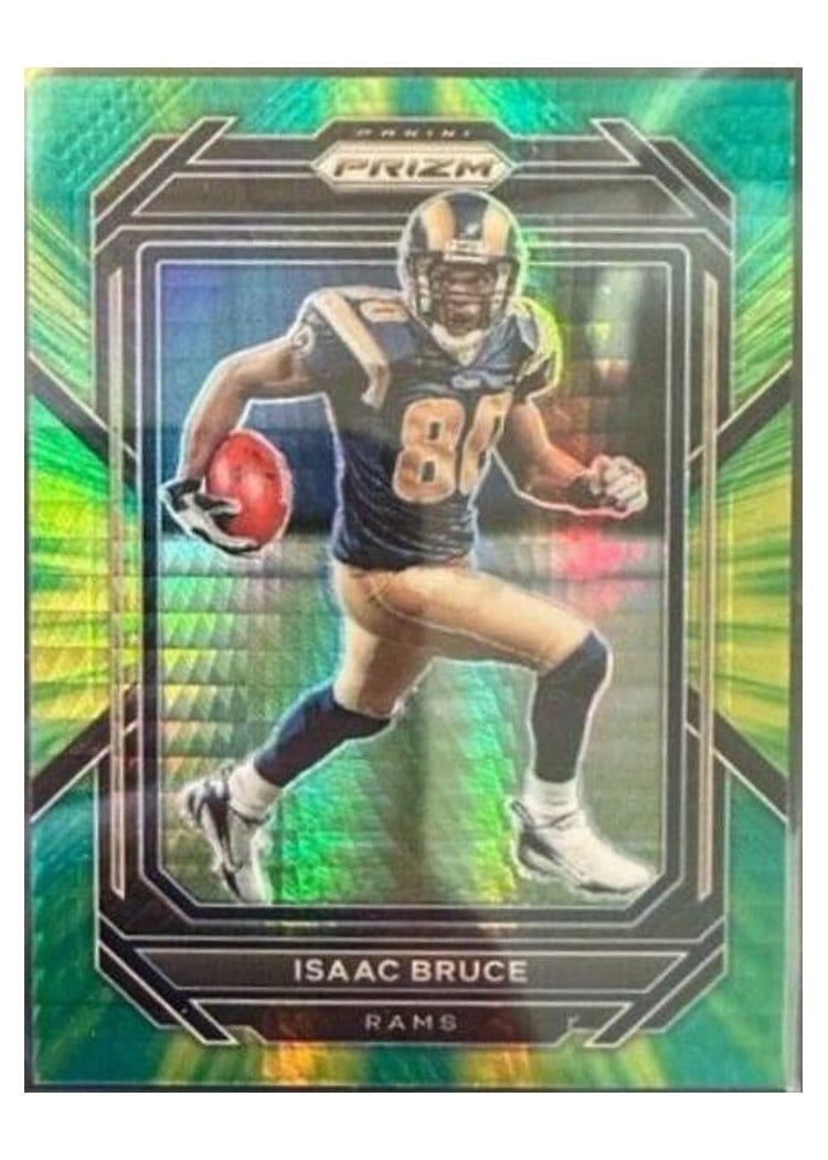 2022 Panini Prizm Base Set Isaac Bruce #168 card