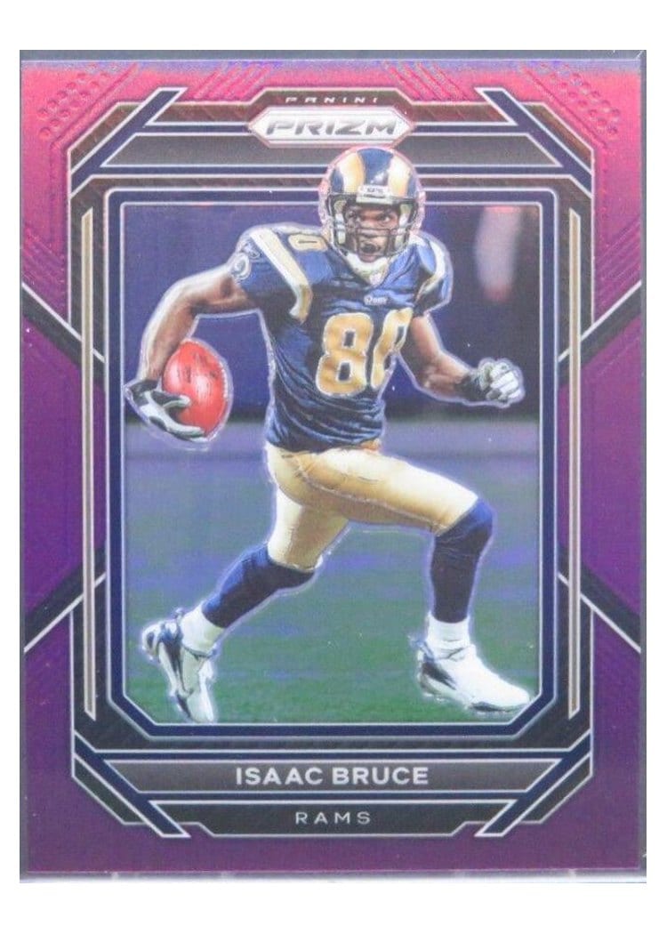 2022 Panini Prizm Base Set Isaac Bruce #168 card