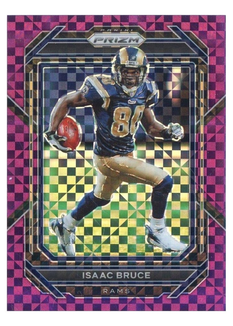 2022 Panini Prizm Base Set Isaac Bruce #168 card