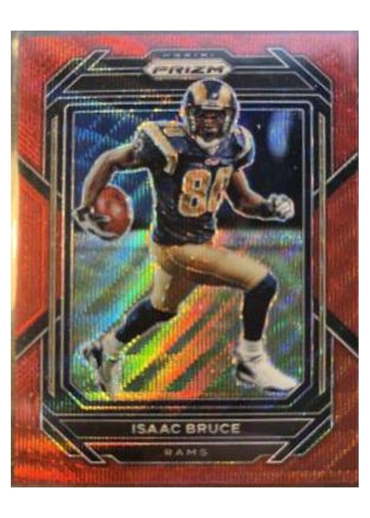 2022 Panini Prizm Base Set Isaac Bruce #168 card