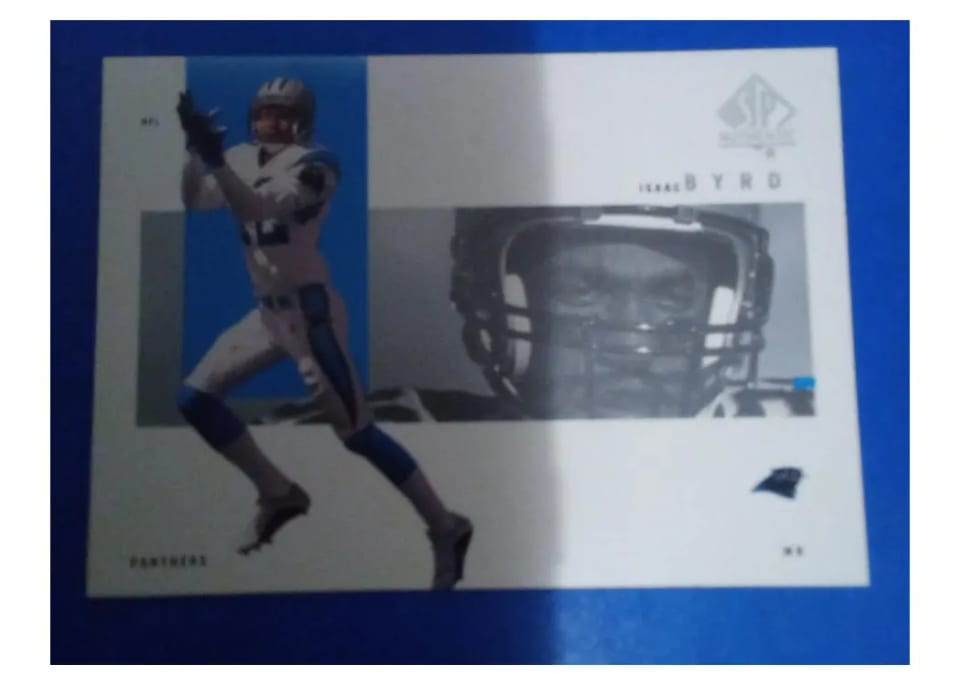 2001 SP Authentic Isaac Byrd #14 card