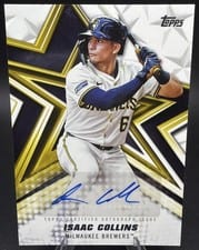2026 Topps Baseball Stars Autographs Isaac Collins #BSA-IC