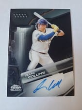 2026 Topps Chrome Black Autographs Isaac Collins #CBA-IC