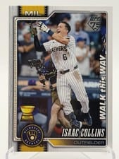 2026 Topps Walk This Way Isaac Collins #202