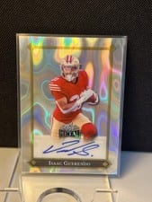2025 Leaf Metal 92 Autographs Isaac Guerendo #92L-IG1 card