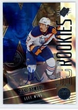 2025-26 SPx Blue Autograph Parallel - Rookies Isaac Howard #F-IH card