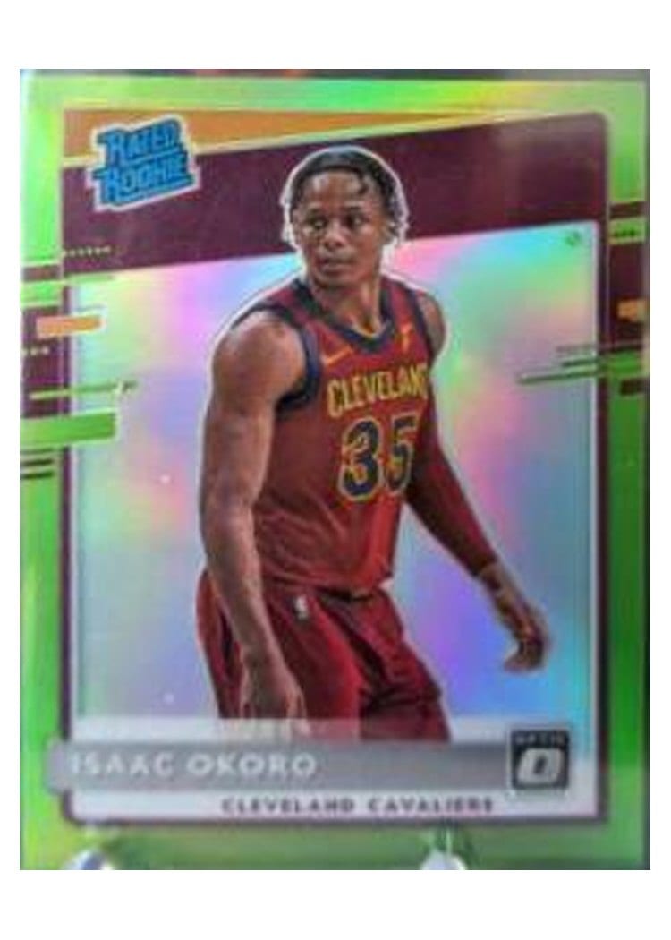 2020-21 Donruss Optic Base Set Isaac Okoro #155 card