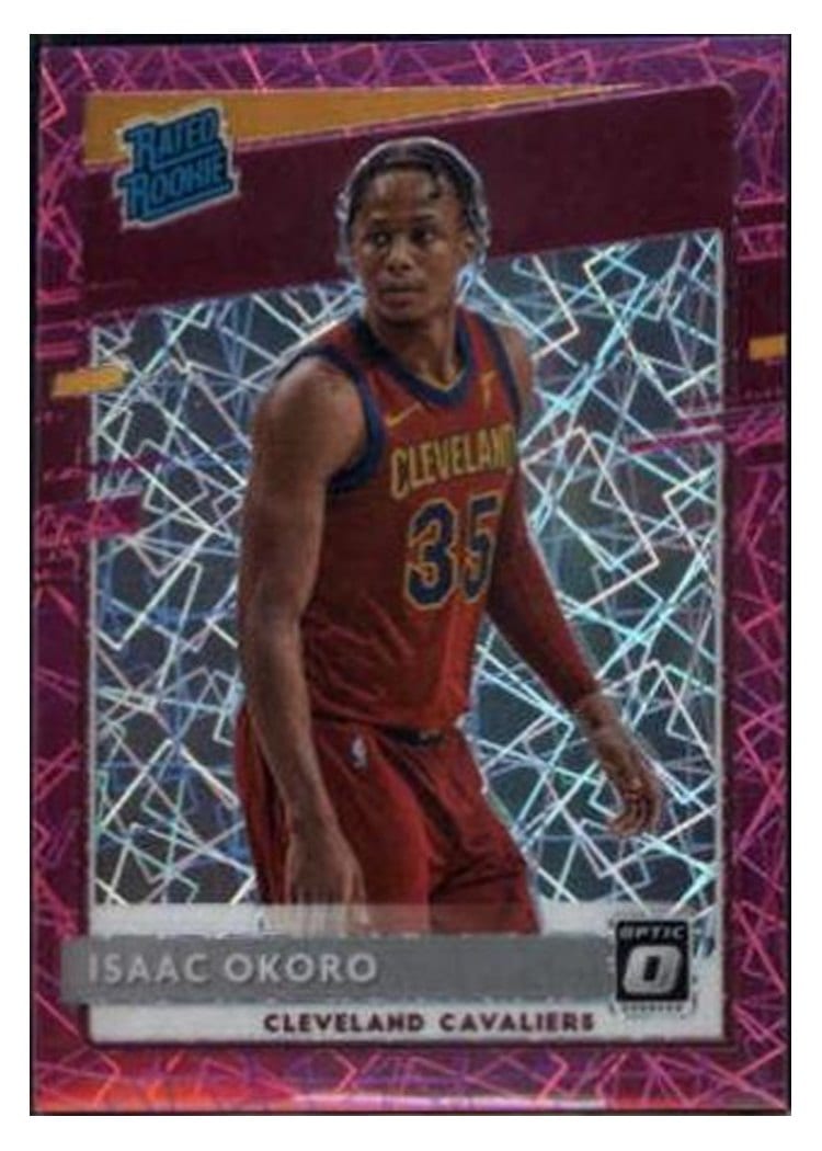2020-21 Donruss Optic Base Set Isaac Okoro #155 card