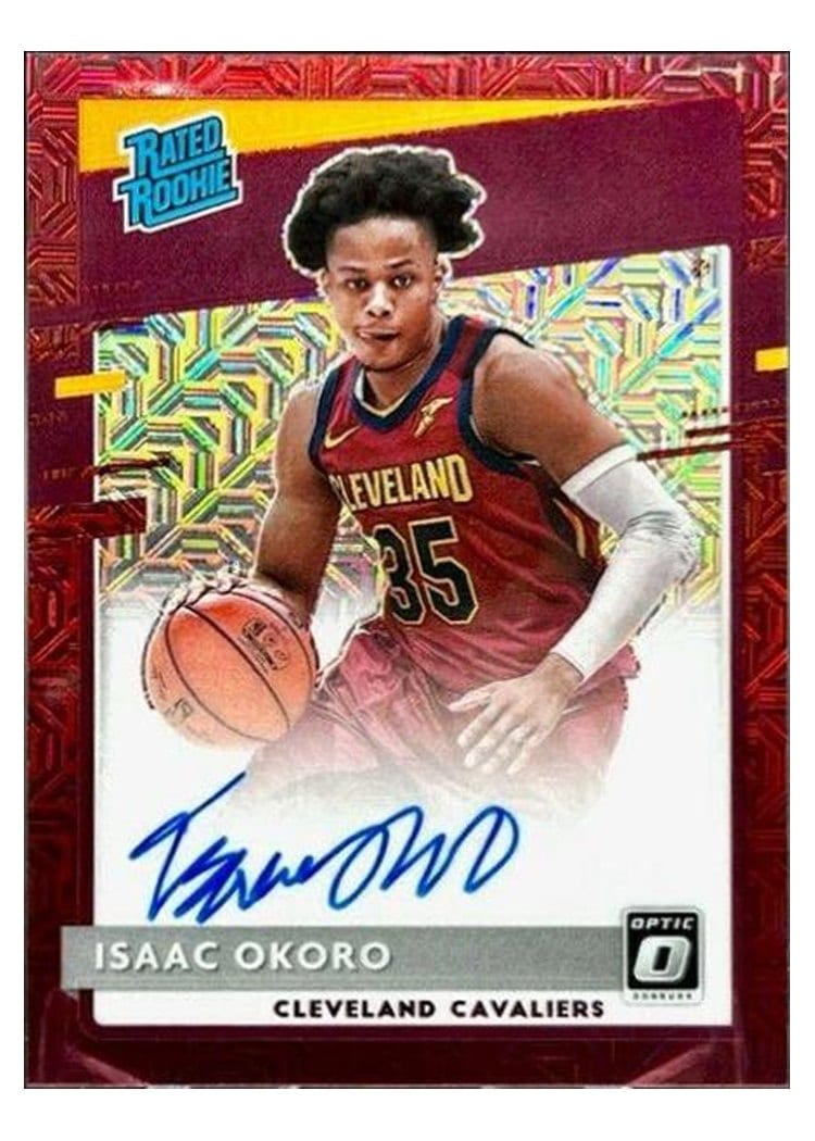 2020-21 Donruss Optic Base Set Isaac Okoro #155 card