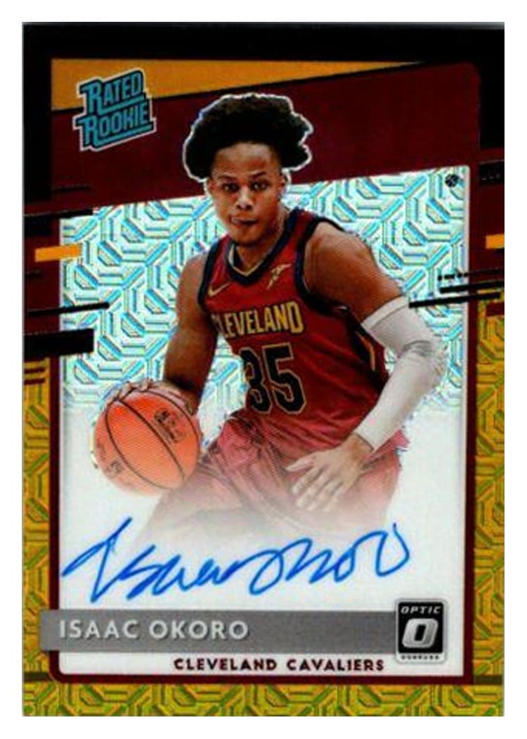 2020-21 Donruss Optic Base Set Isaac Okoro #155 card