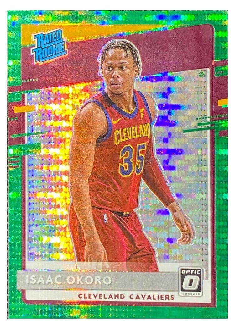 2020-21 Donruss Optic Base Set Isaac Okoro #155 card