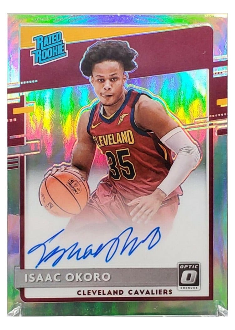 2020-21 Donruss Optic Base Set Isaac Okoro #155 card