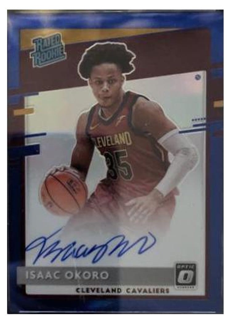 2020-21 Donruss Optic Base Set Isaac Okoro #155 card