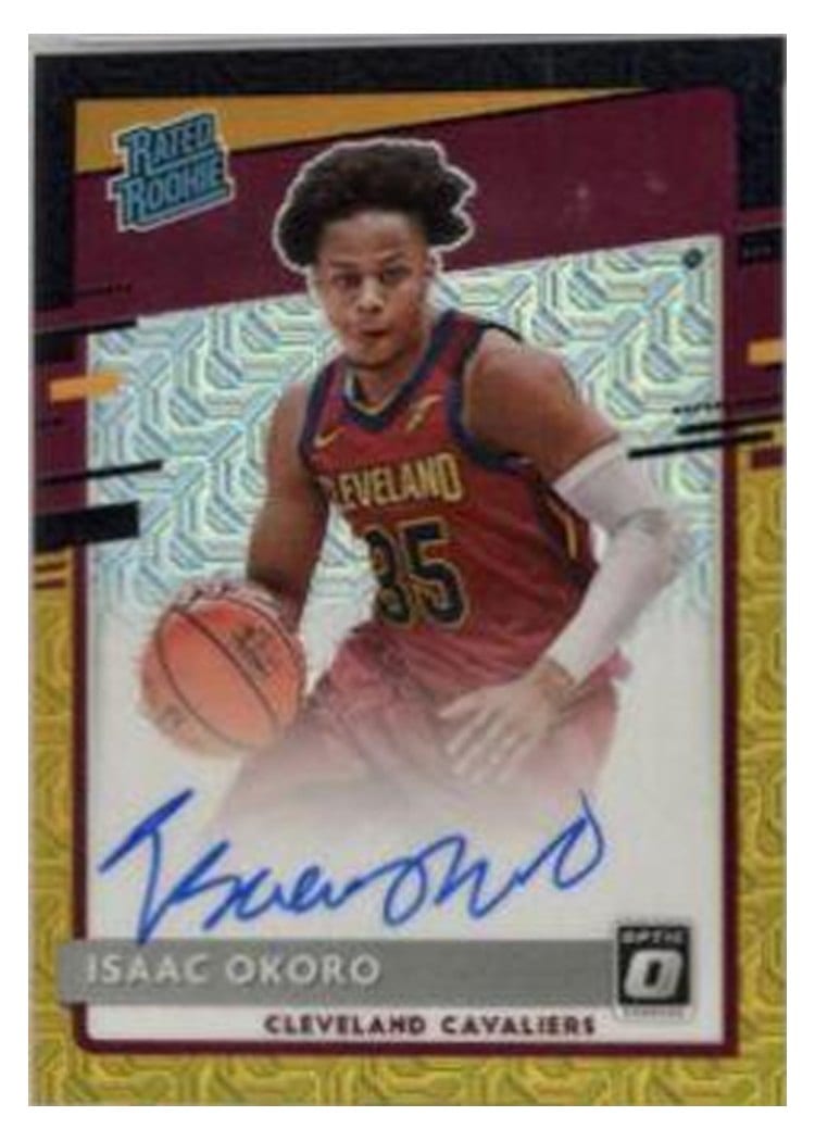 2020-21 Donruss Optic Base Set Isaac Okoro #155 card