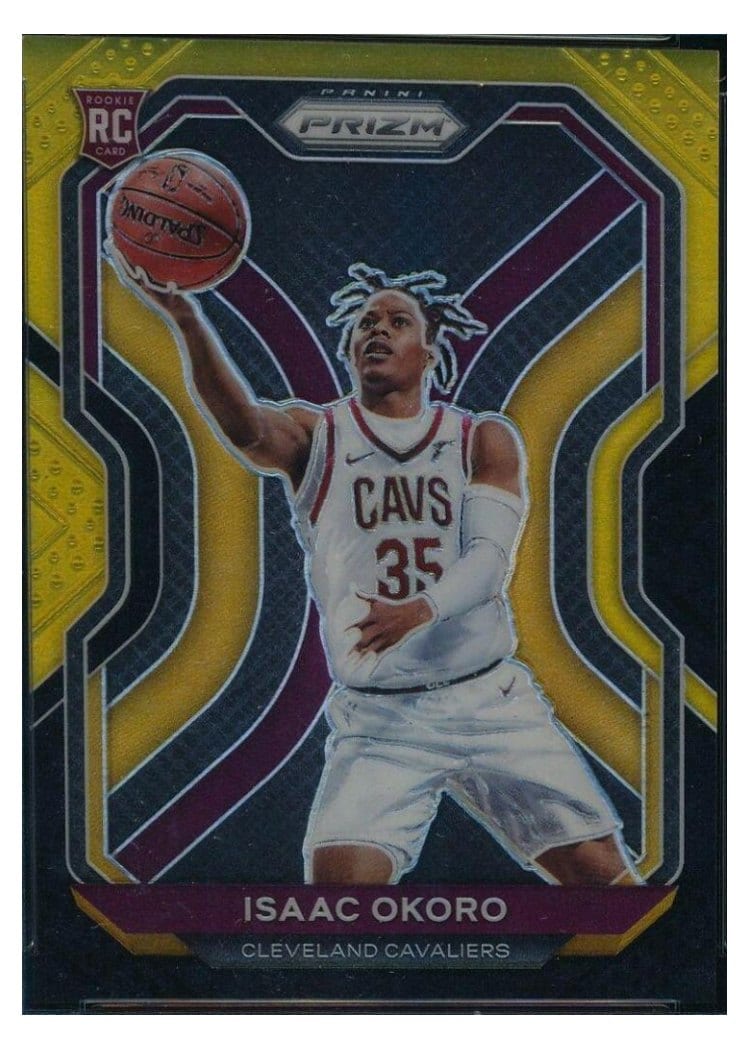 2020-21 Panini Prizm Base Set Isaac Okoro #298 card