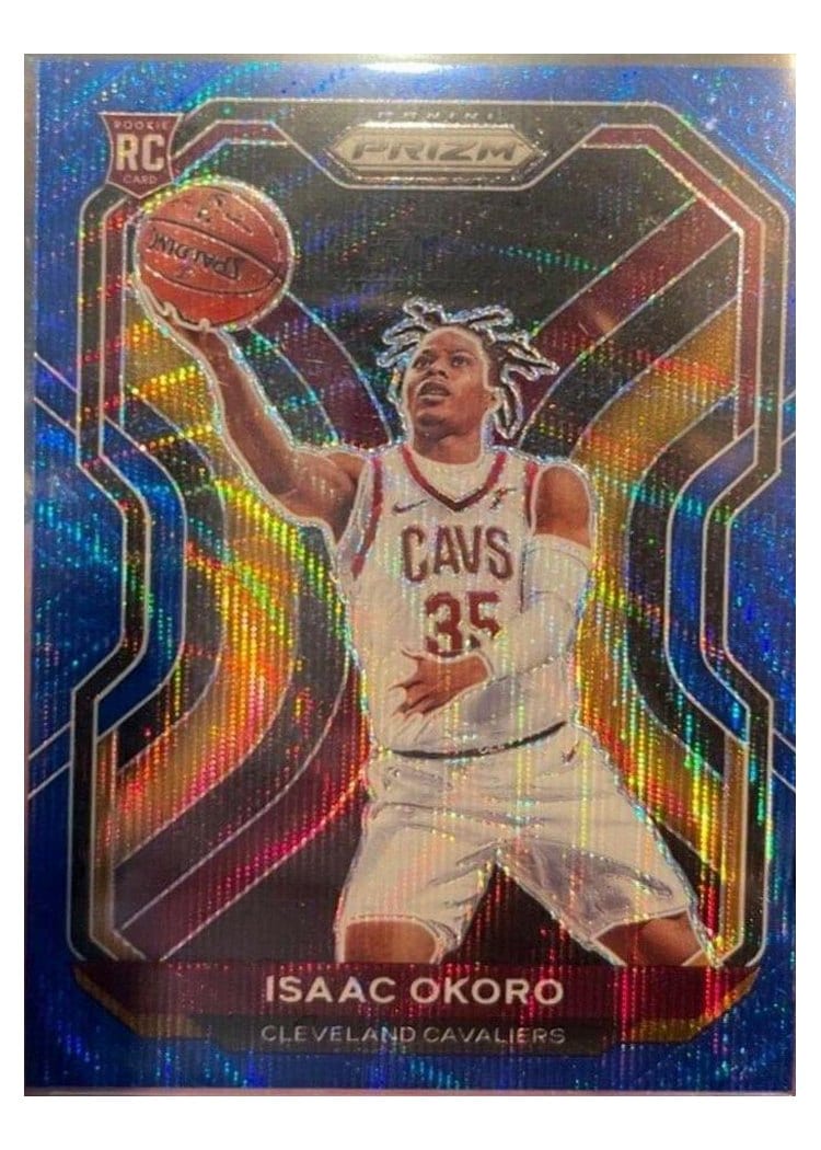 2020-21 Panini Prizm Base Set Isaac Okoro #298 card