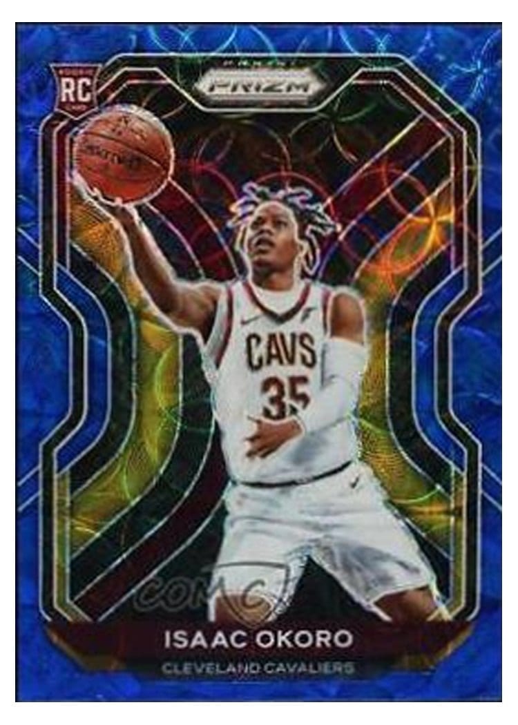 2020-21 Panini Prizm Base Set Isaac Okoro #298 card