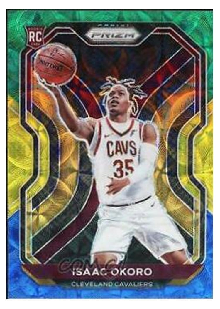 2020-21 Panini Prizm Base Set Isaac Okoro #298 card