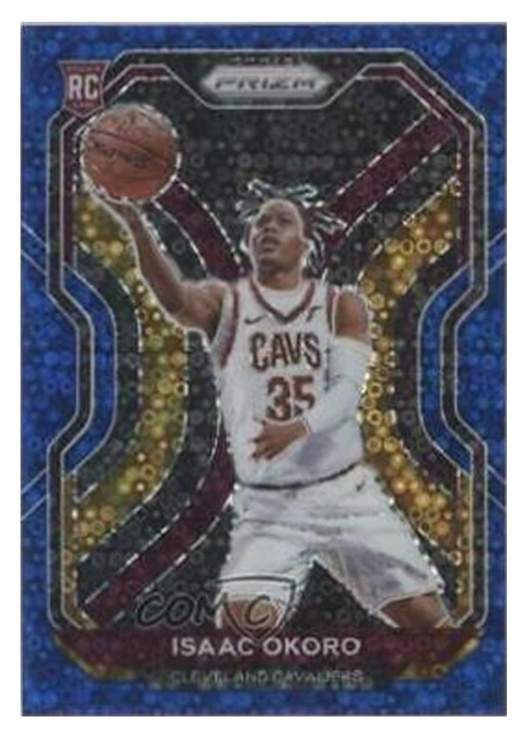 2020-21 Panini Prizm Base Set Isaac Okoro #298 card