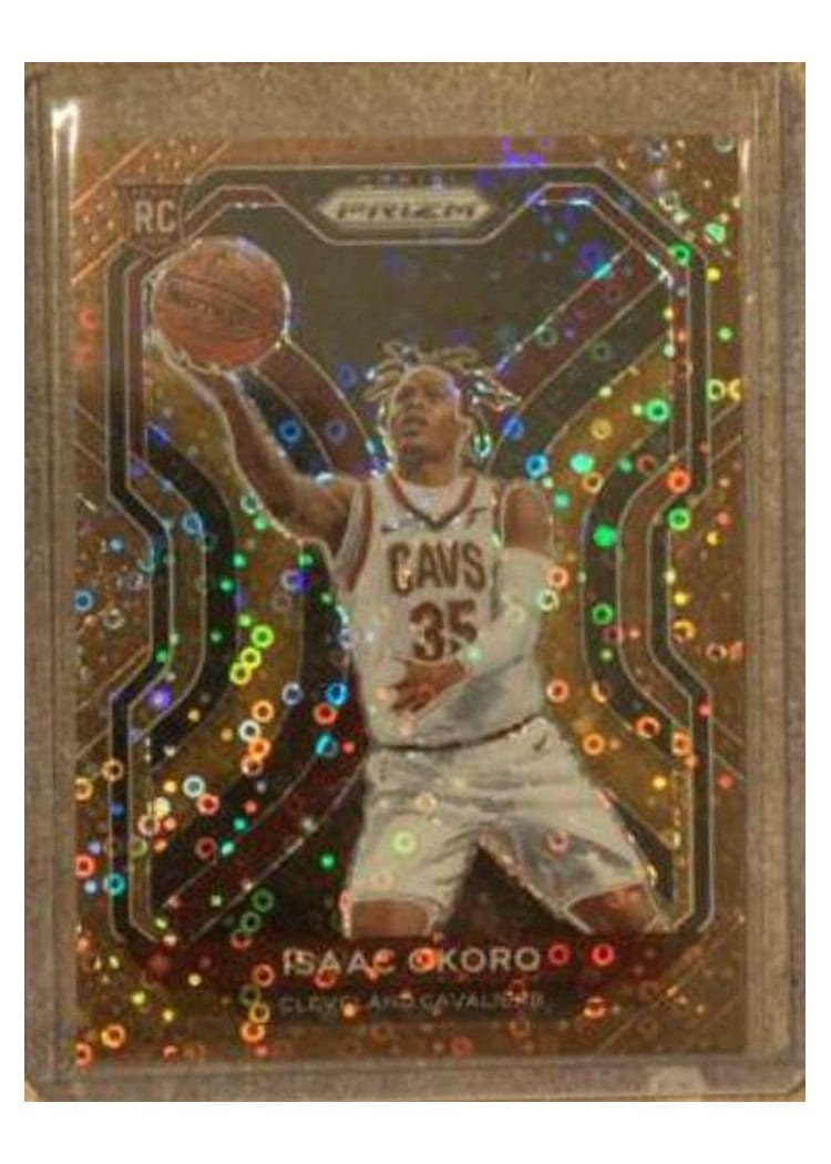 2020-21 Panini Prizm Base Set Isaac Okoro #298 card