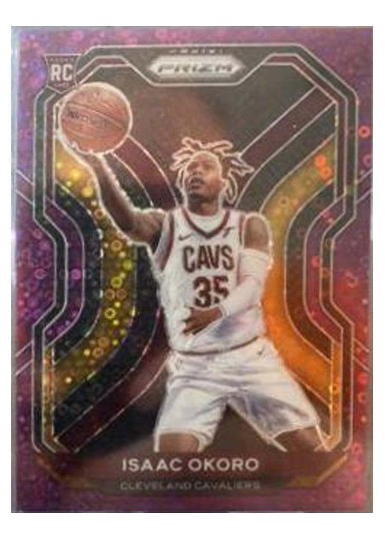 2020-21 Panini Prizm Base Set Isaac Okoro #298 card