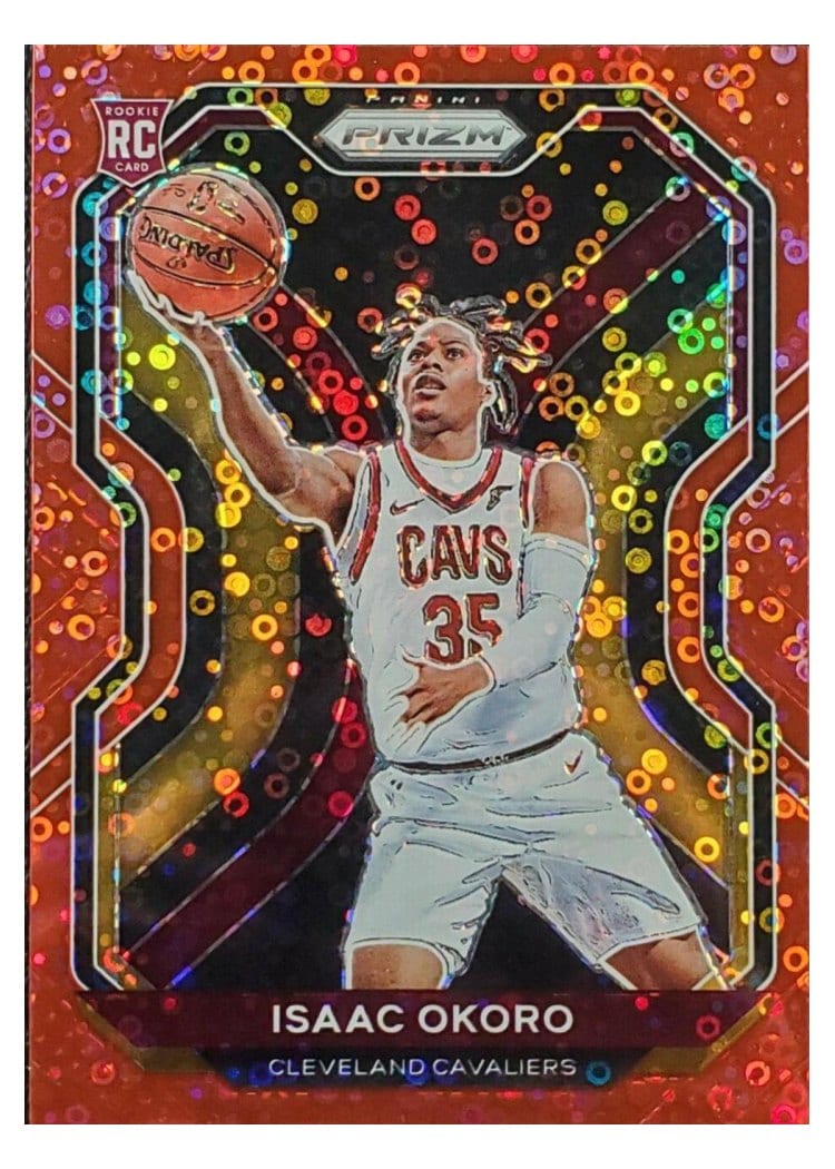 2020-21 Panini Prizm Base Set Isaac Okoro #298 card