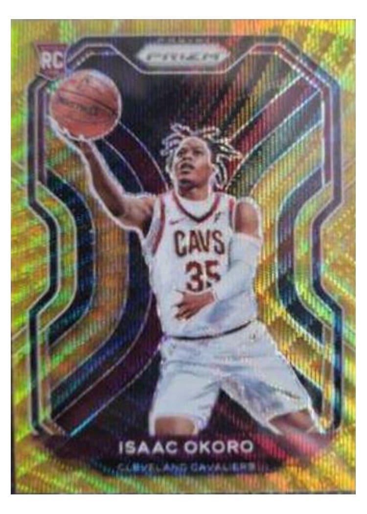 2020-21 Panini Prizm Base Set Isaac Okoro #298 card