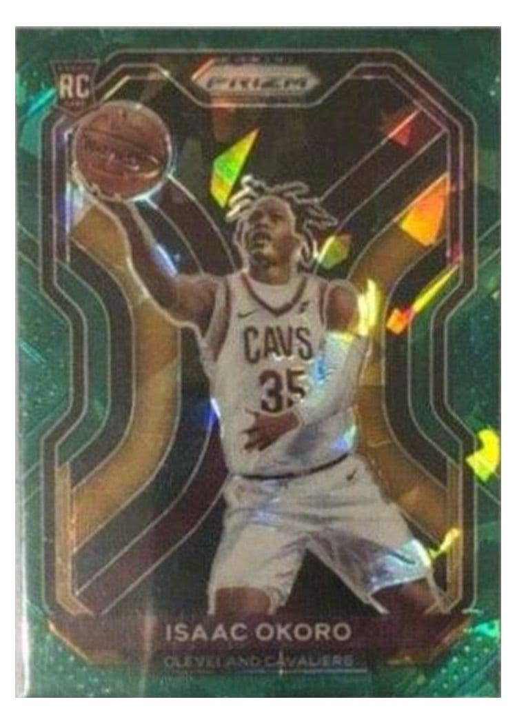 2020-21 Panini Prizm Base Set Isaac Okoro #298 card