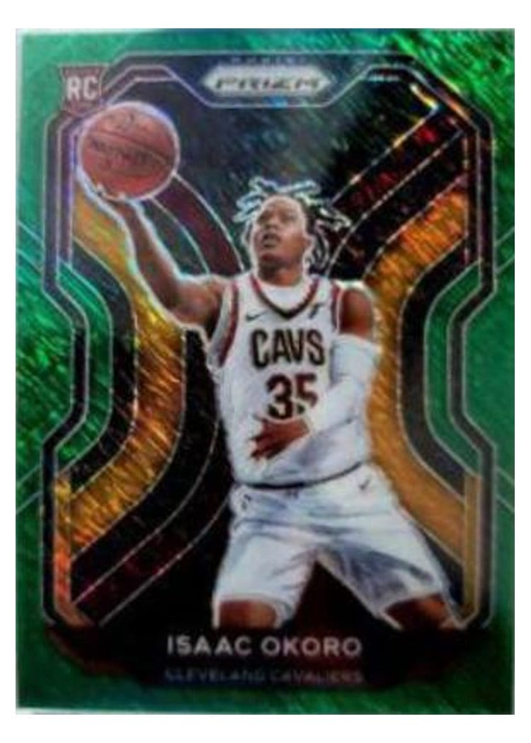 2020-21 Panini Prizm Base Set Isaac Okoro #298 card