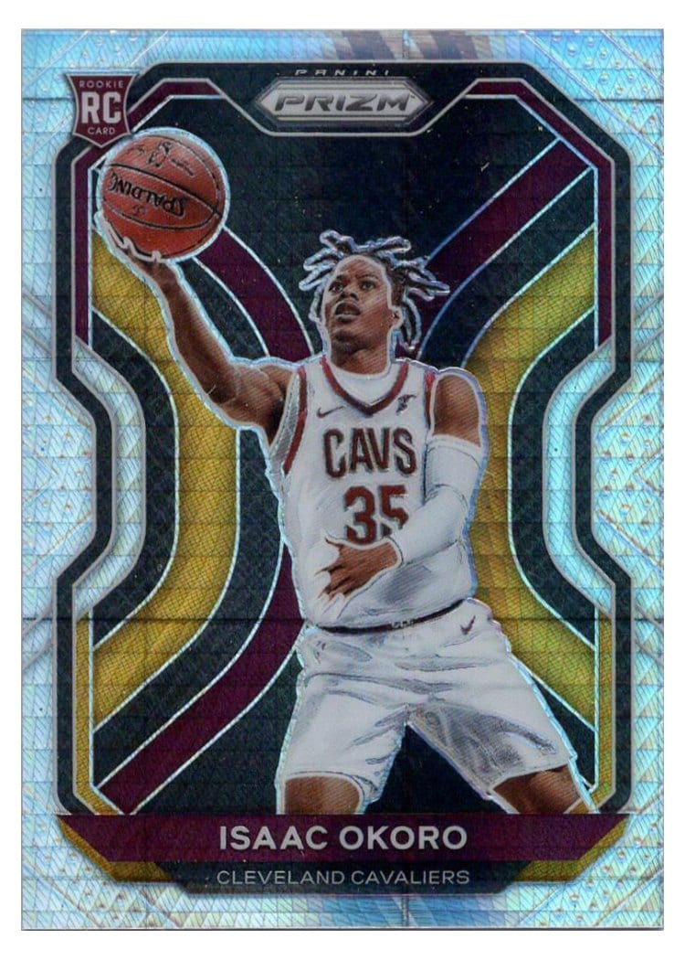 2020-21 Panini Prizm Base Set Isaac Okoro #298 card