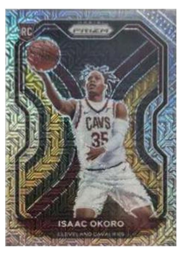 2020-21 Panini Prizm Base Set Isaac Okoro #298 card