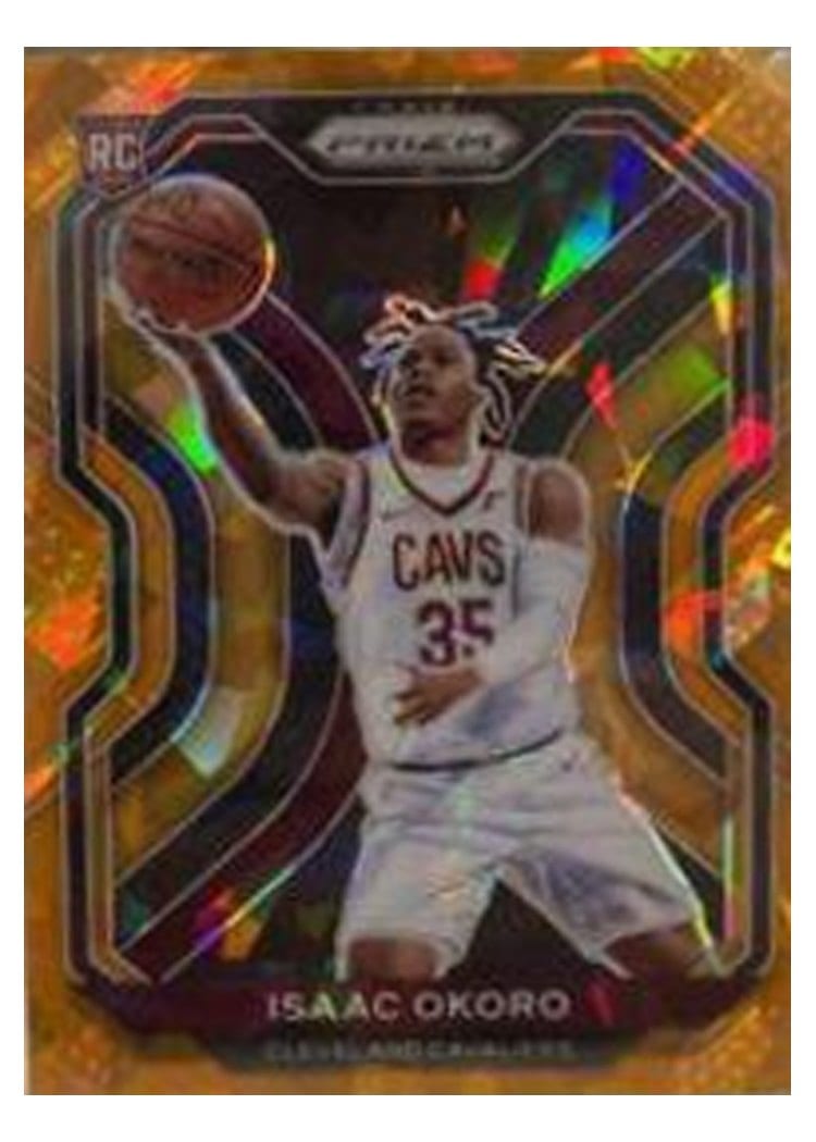 2020-21 Panini Prizm Base Set Isaac Okoro #298 card