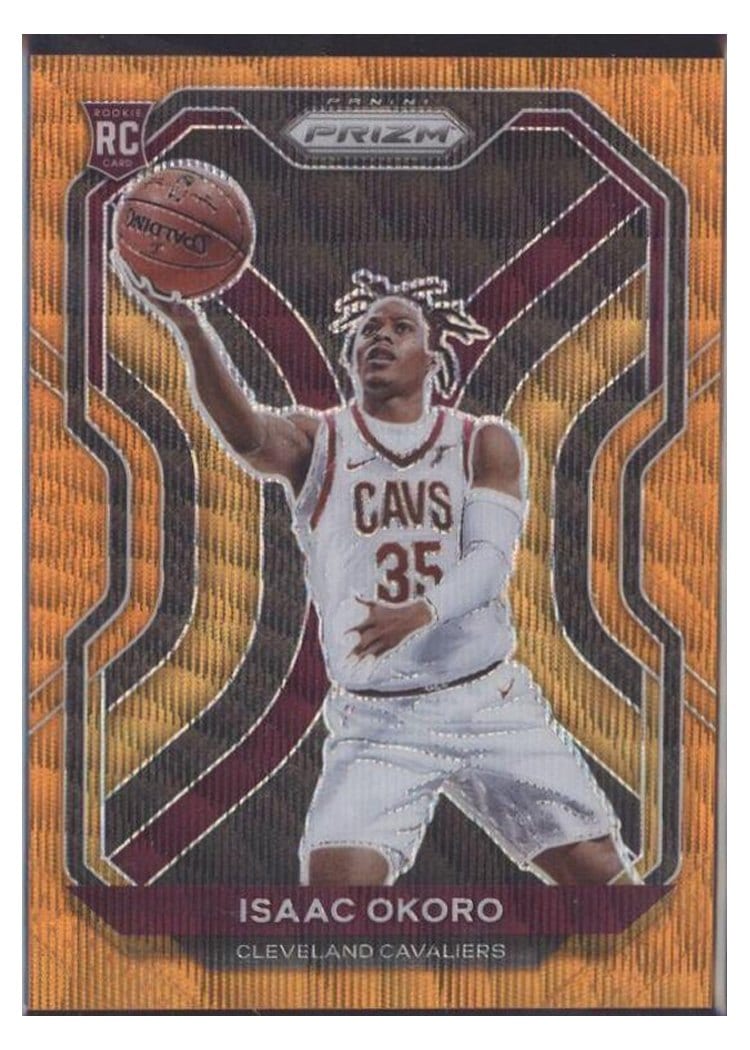 2020-21 Panini Prizm Base Set Isaac Okoro #298 card