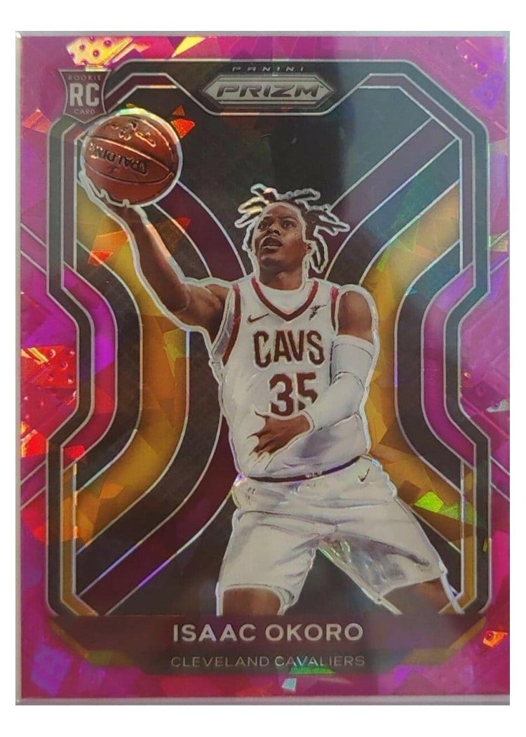2020-21 Panini Prizm Base Set Isaac Okoro #298 card