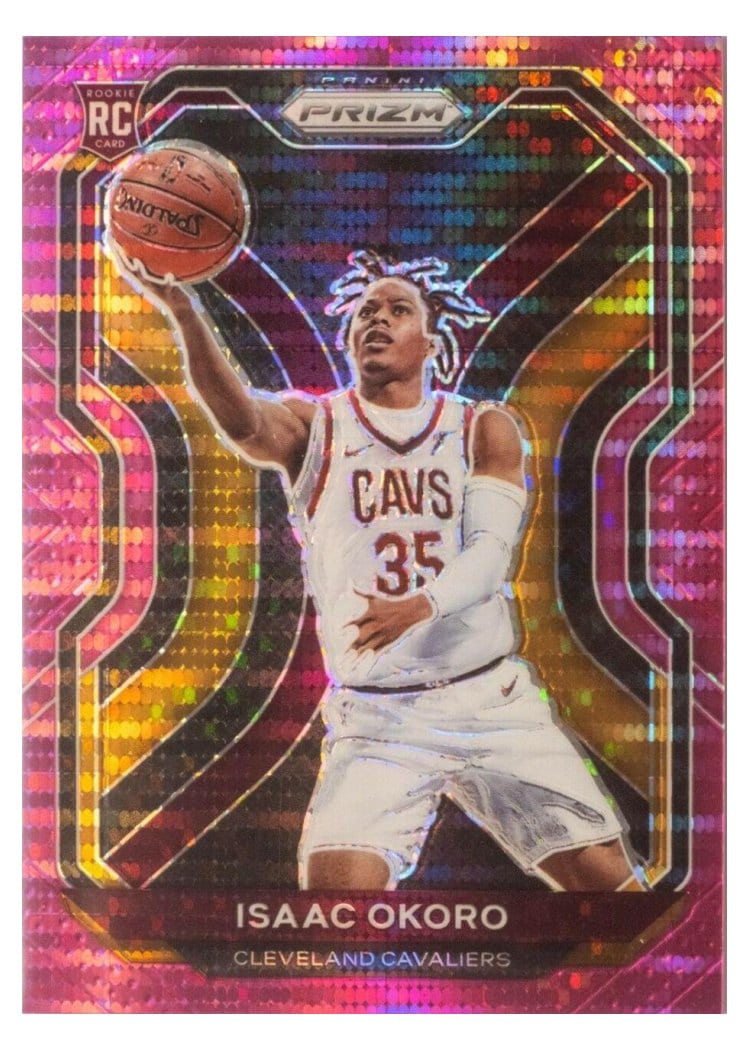2020-21 Panini Prizm Base Set Isaac Okoro #298 card