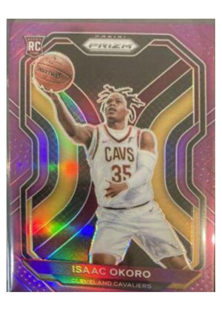 2020-21 Panini Prizm Base Set Isaac Okoro #298 card